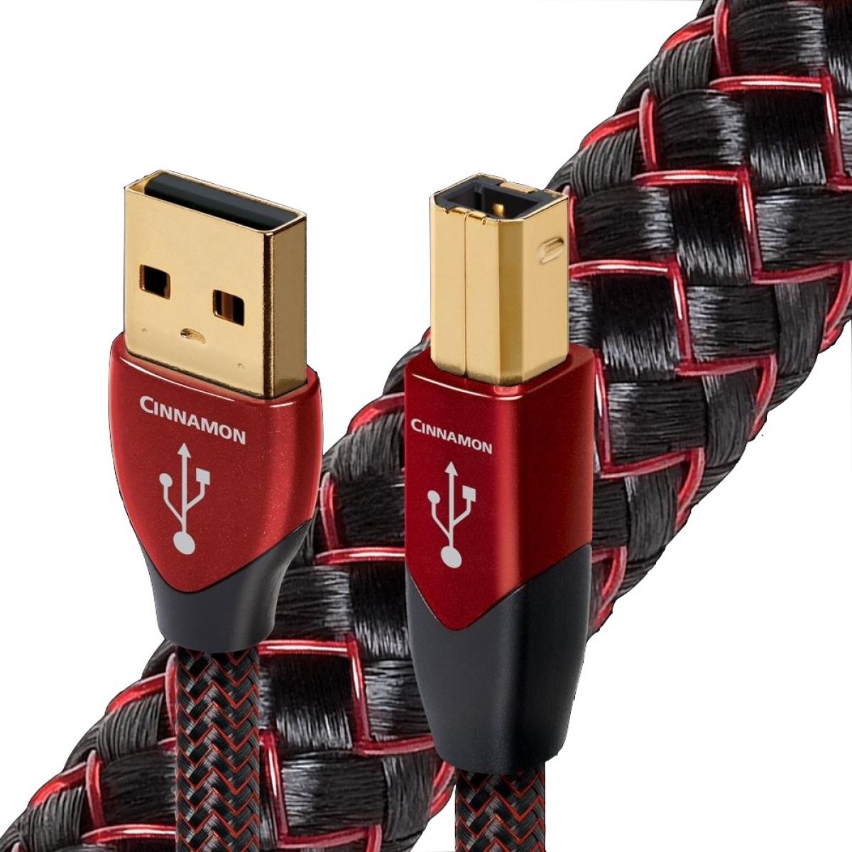 USB Cables AudioQuest Cinnamon USB A to USB B Cable